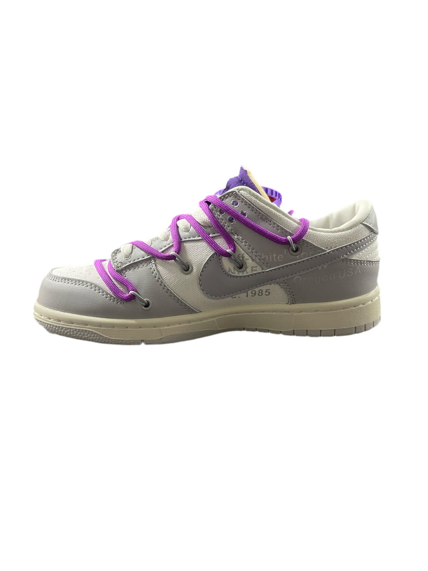 NIKE DUNK OFF WHITE LOW “GREY LIGHT- BLUE”