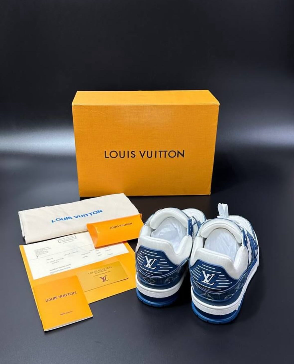 LOUIS VUITTON "BLUE WHITE"