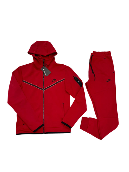 NIKE TECH FLEECE CRVENI