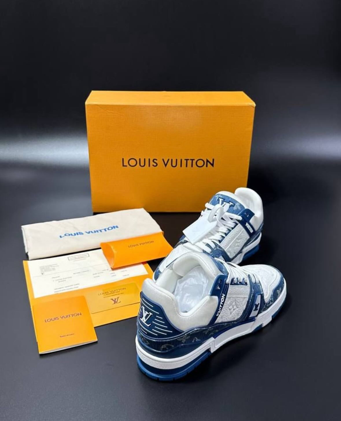 LOUIS VUITTON "BLUE WHITE"