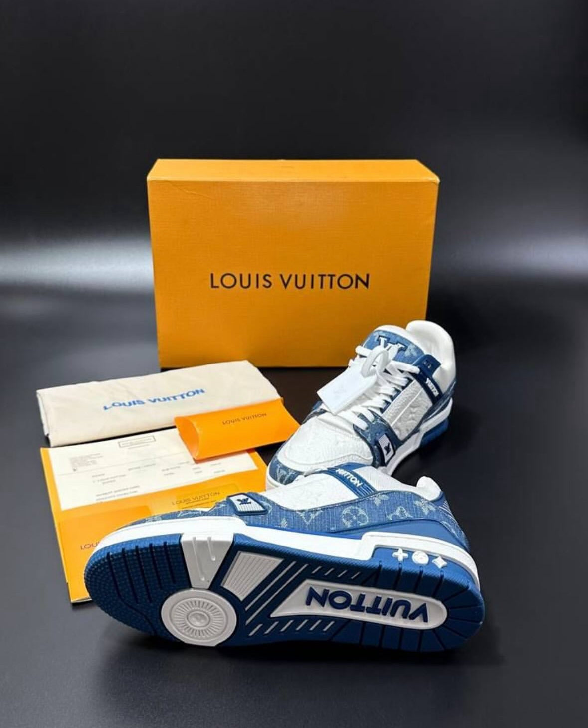 LOUIS VUITTON "BLUE WHITE"