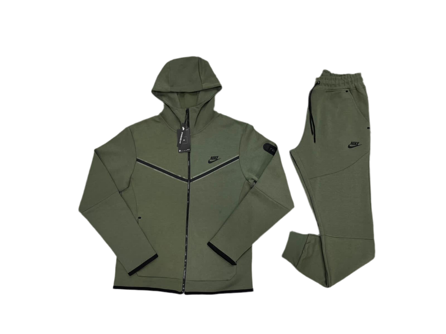NIKE TECH FLEECE SET ZELENI