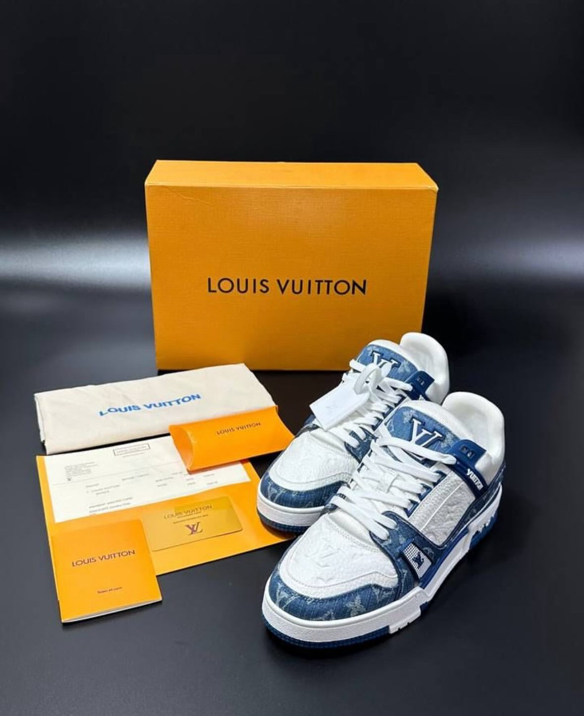 LOUIS VUITTON "BLUE WHITE"